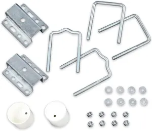 GRAND ORANGE Boat Trailer Galvanized Universal Guide Pole and Post Mounting U Bolt Kit