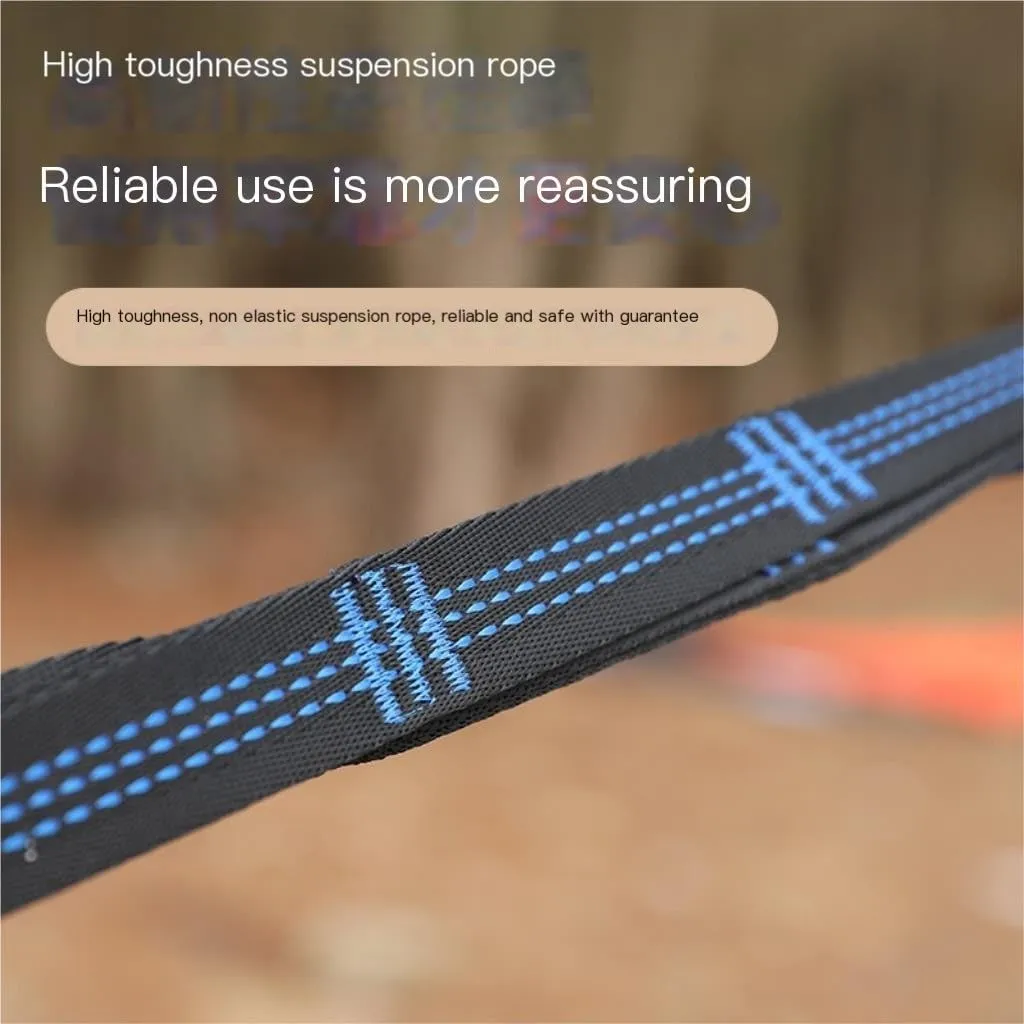 Hamock Outdoor Anti-Rollover Nylon Hammock with Mosquito Net Automatic Quick-Opening Pole Mosquito Net Hammock Hanmock(Pink)
