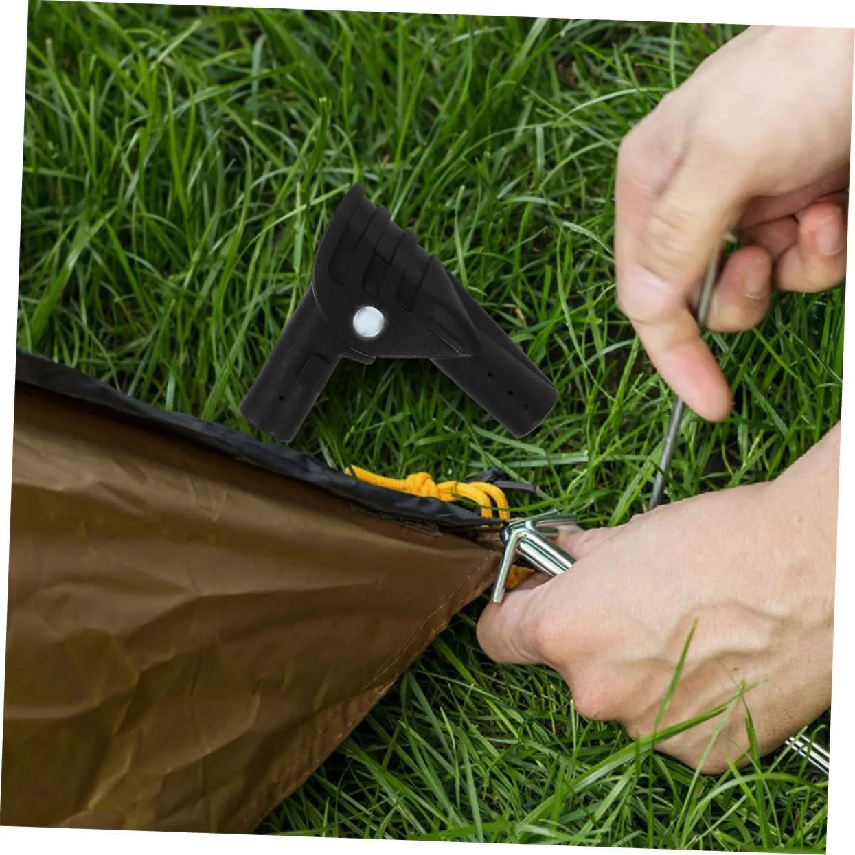 HANABASS Tent Support Rod Connectors Tent Support Pole Joints Outdoor Tent Support Connectors