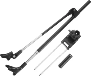Happyyami Fishing Rod Holder Stand Antislip Ground Insert Easy Assembly Fishing Pole Storage for Boats Garage Use Quick Setup