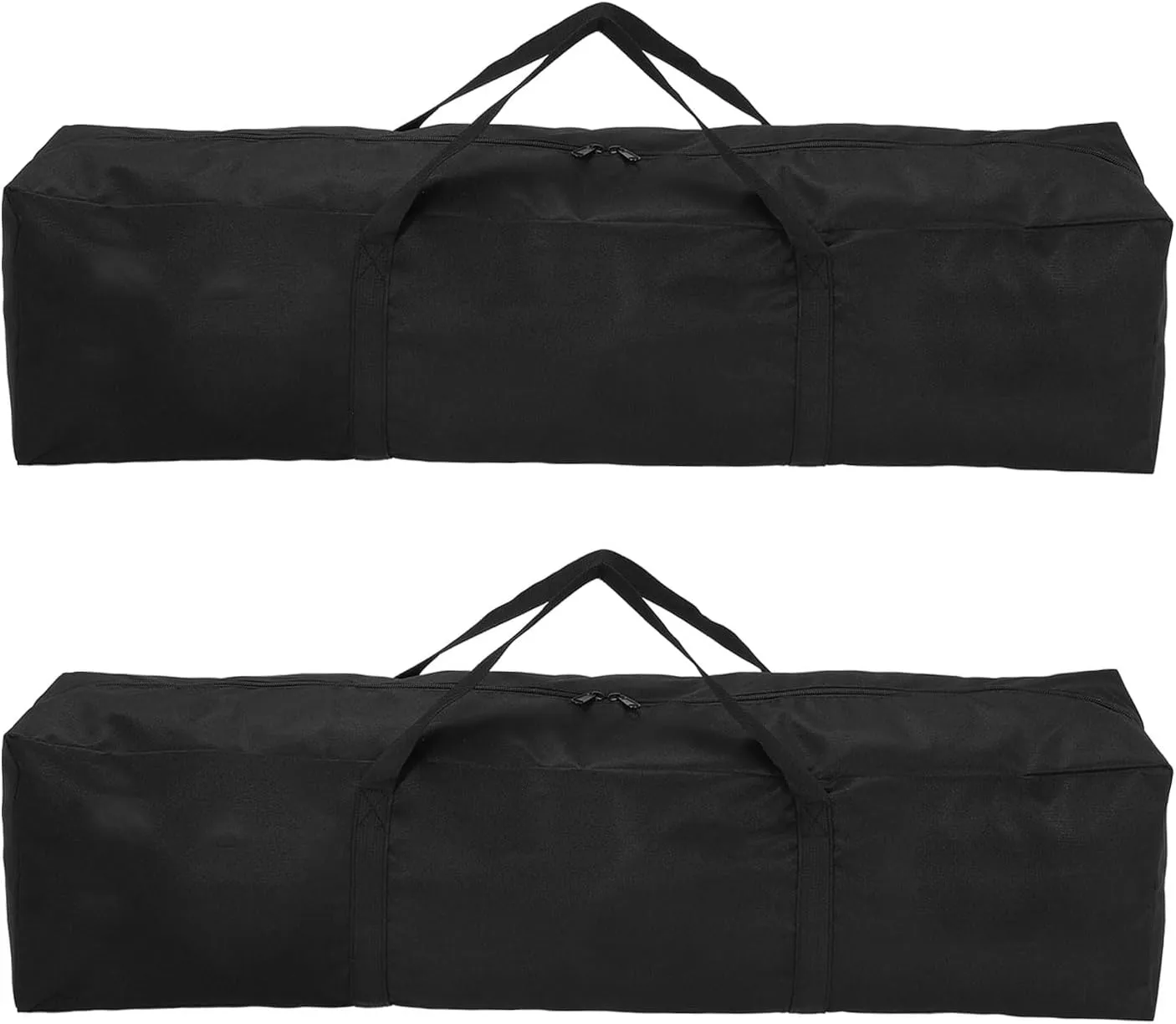 HARFINGTON 2pcs Camping Chair Replacement Bag 31.5" x 7.9" Folding Chair Carry Bag Oxford Cloth Storage Tent Bag with Handle Strap for Travel Outdoor Camping Sports, Black