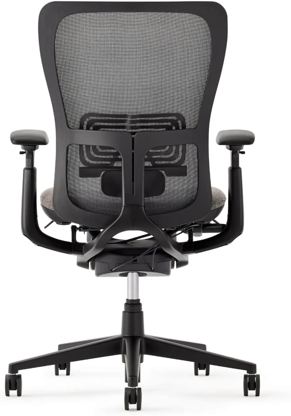Haworth Zody Standard Posture Mesh Office Chair – Ergonomic Desk Chair with Pneumatic Seat Height Adjustments and Forward Tilt Option - with Lumbar Support (Steel)