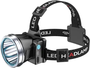 Headlamp Strong Light Rechargeable Head-Mounted Outdoor Flashlight Night Fishing Long Life LED Miner's Lamp Headlamp