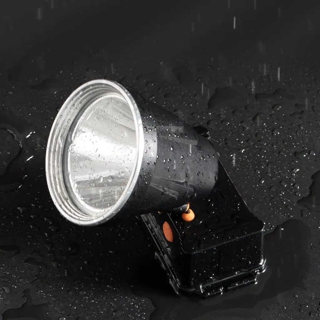Headlamp Strong Light Rechargeable Head-Mounted Outdoor Flashlight Night Fishing Long Life LED Miner's Lamp Headlamp(White Light)