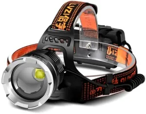 Headlamp Strong Light Rechargeable Head-Mounted Torch Miner's Lamp Household Fishing Special Long-Term Battery Life Outdoor