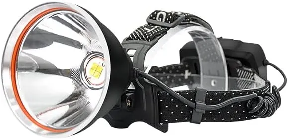 Headlamp Xenon Lamp Head-Mounted Glare Rechargeable Flashlight Night Fishing Outdoor Led Miner Headlamp Home