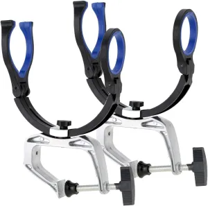 Heavy Duty Boat Marine Aluminium Alloy Fishing Rod Pole Stand Bracket Support Holder Adjustable Clamp Fishing Tackle Tool