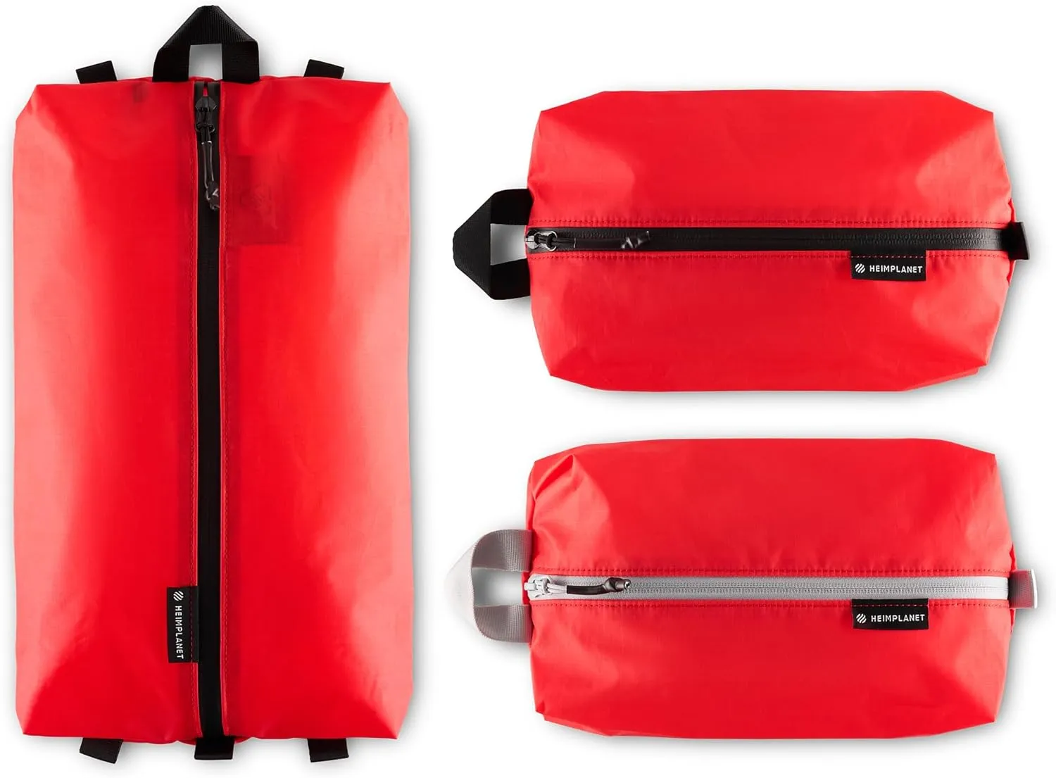 HEIMPLANET Original HPT Carry Essentials - Packing Cubes Mavericks Edition | Set of 3 Packing Organisers | 1x 4L Volume and 2x 2L Volume | Supports 1% for The Planet