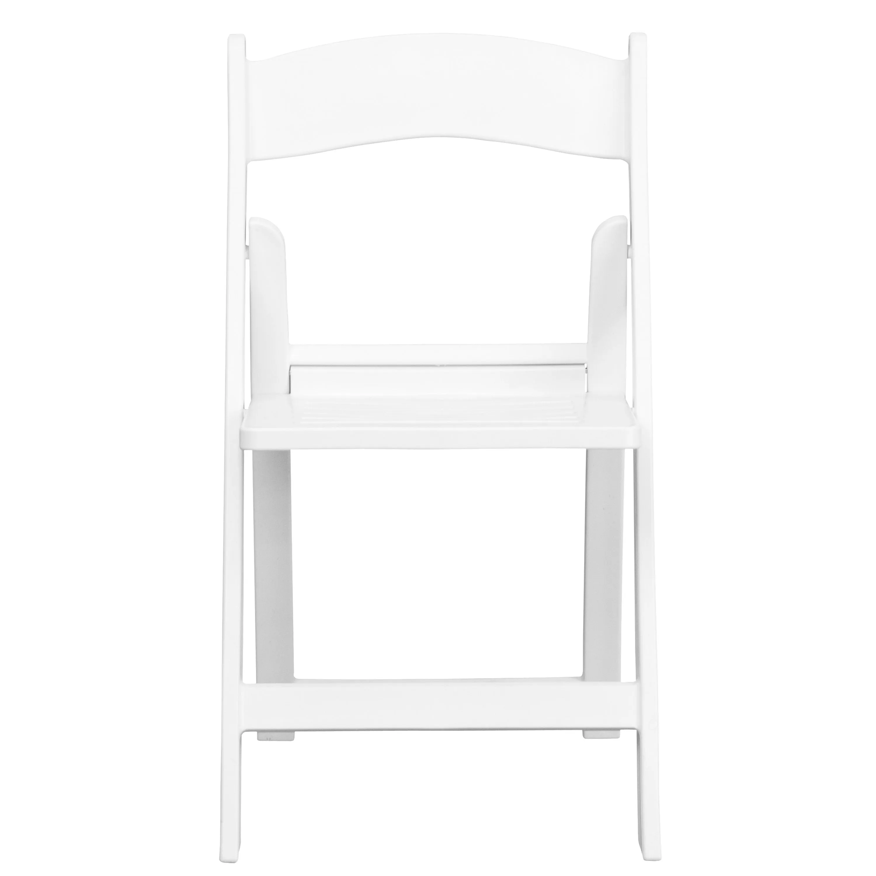 HERCULES Series 800 lb. Capacity Resin Folding Chair with Slatted Seat