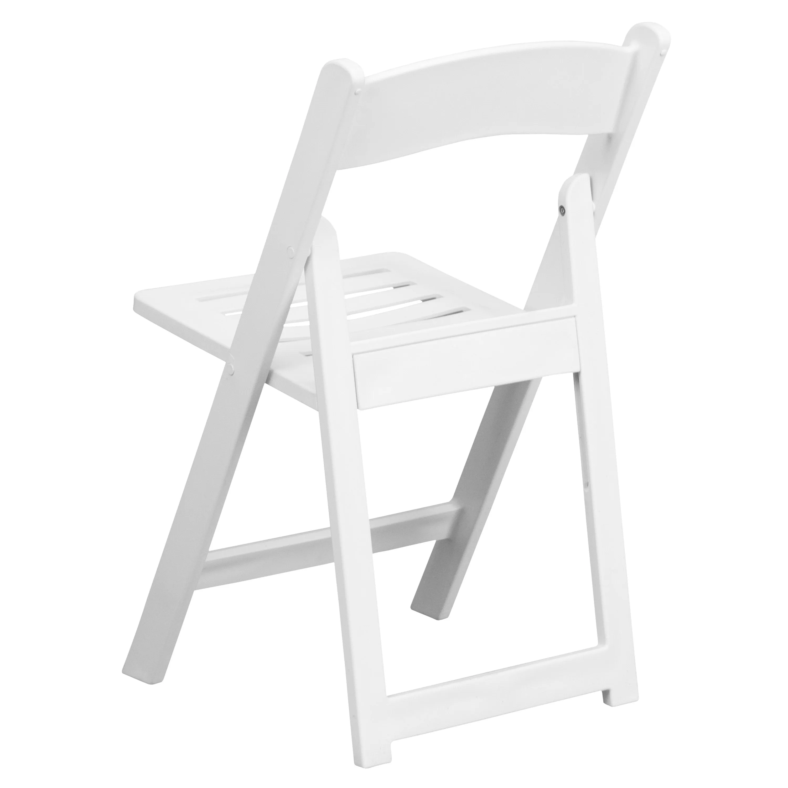 HERCULES Series 800 lb. Capacity Resin Folding Chair with Slatted Seat