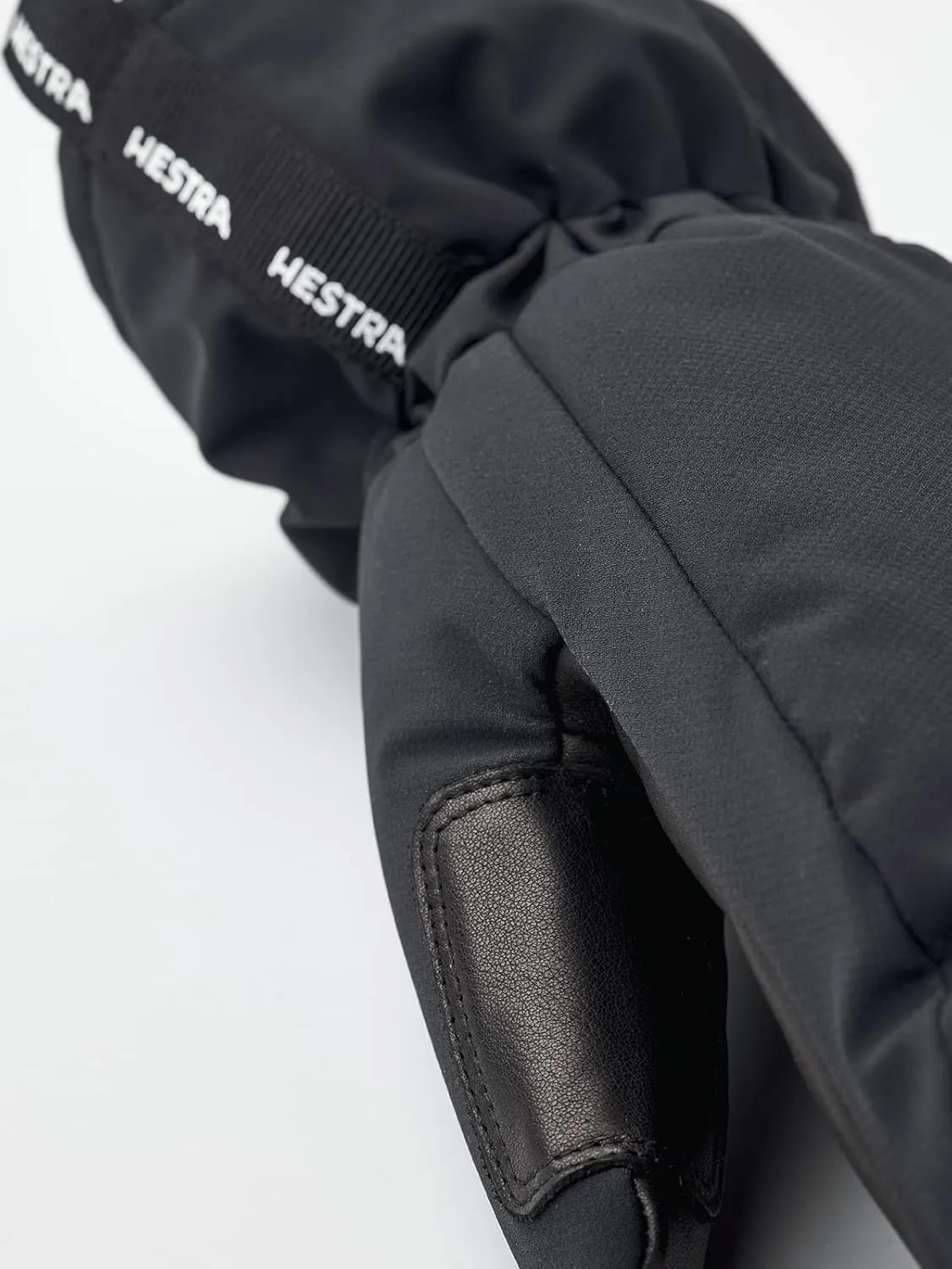 Hestra Unisex Mist Mitt, Waterproof Leather Alpine Skiing Mitten for Men & Women