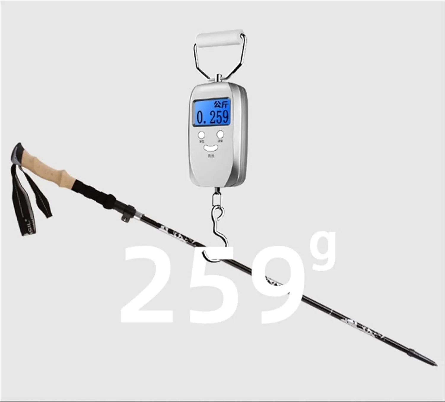 Hiking Trekking Poles Adjustable Trekking Poles Ultralight Lightweight Aluminum Alloy Walking Hiking Stick Hiking Sticks for Trekking