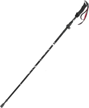 Hiking Trekking Poles Trekking Poles Lightweight Aluminum Alloy Adjustable Hiking Poles Walking Sticks for Hiking Hiking Sticks for Trekking(Black,110cm)
