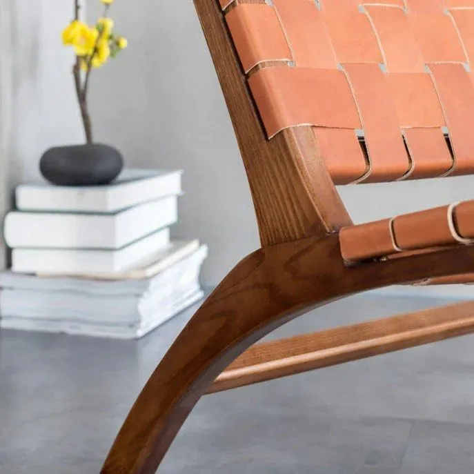 HOARD Leather Folding Chair