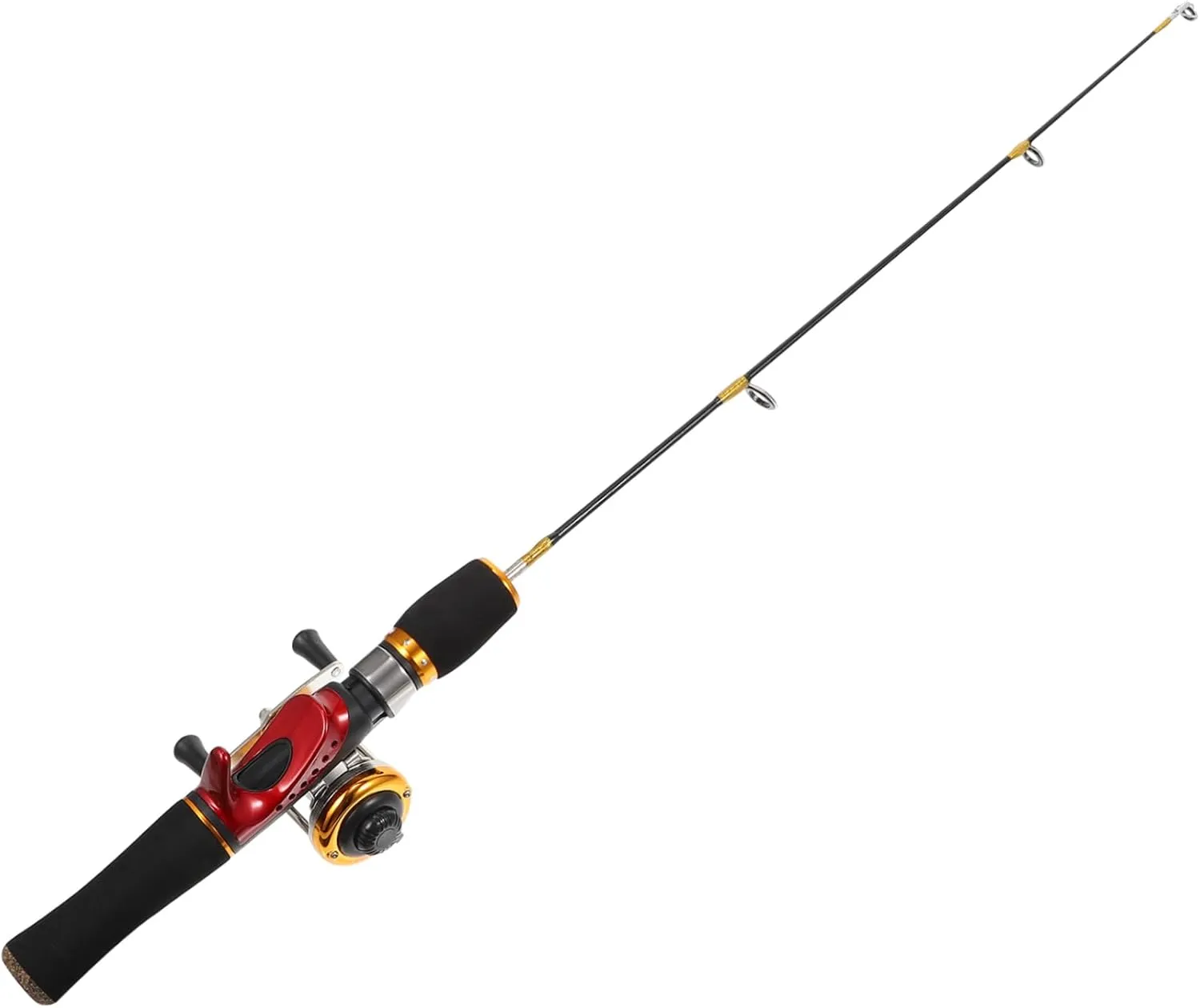 Ice Fishing Pole 1pc Telescopic Baitcasting Rod Portable Lightweight Fishing Supply
