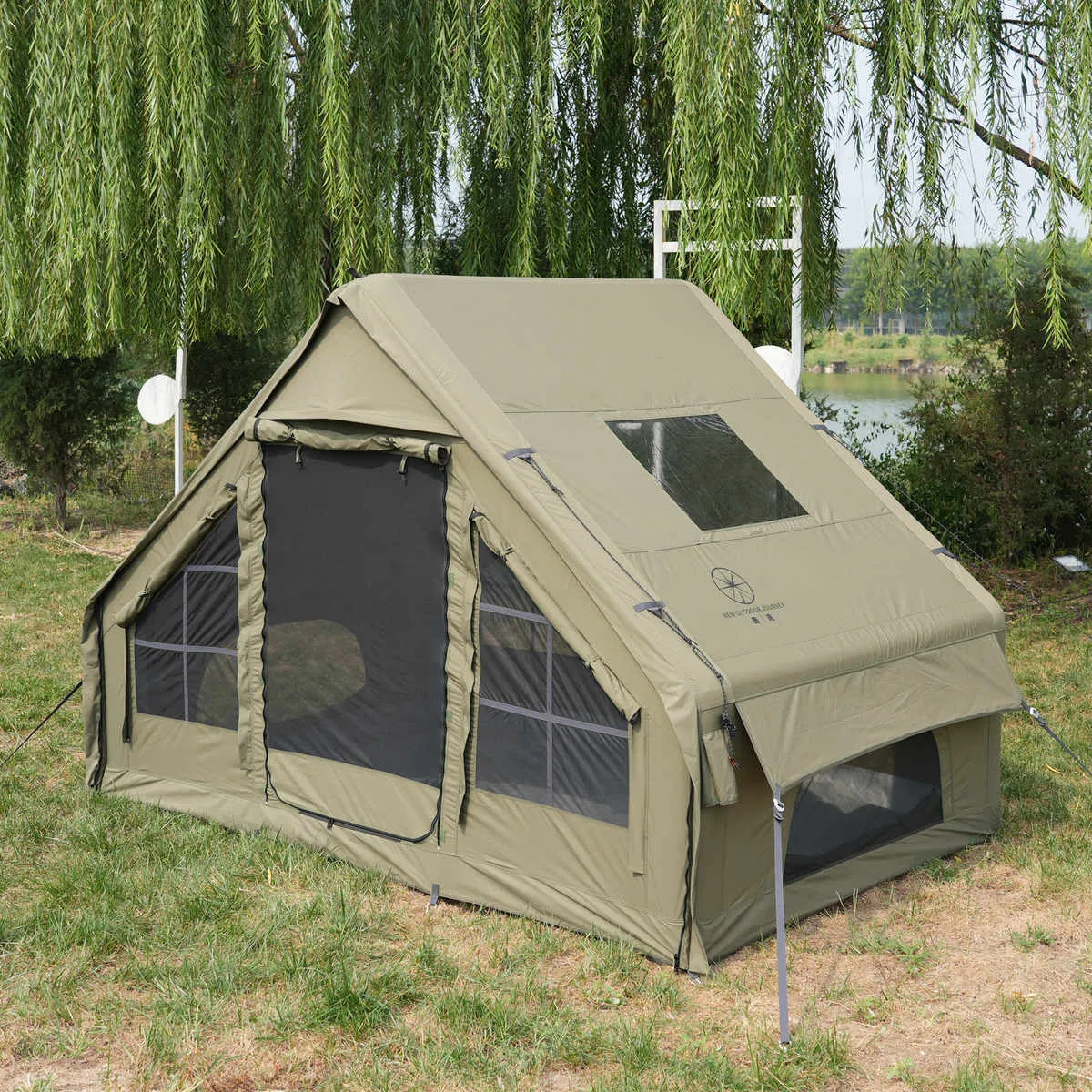 Inflatable Air Tent Waterproof UV Protection Camping Tent Outdoor