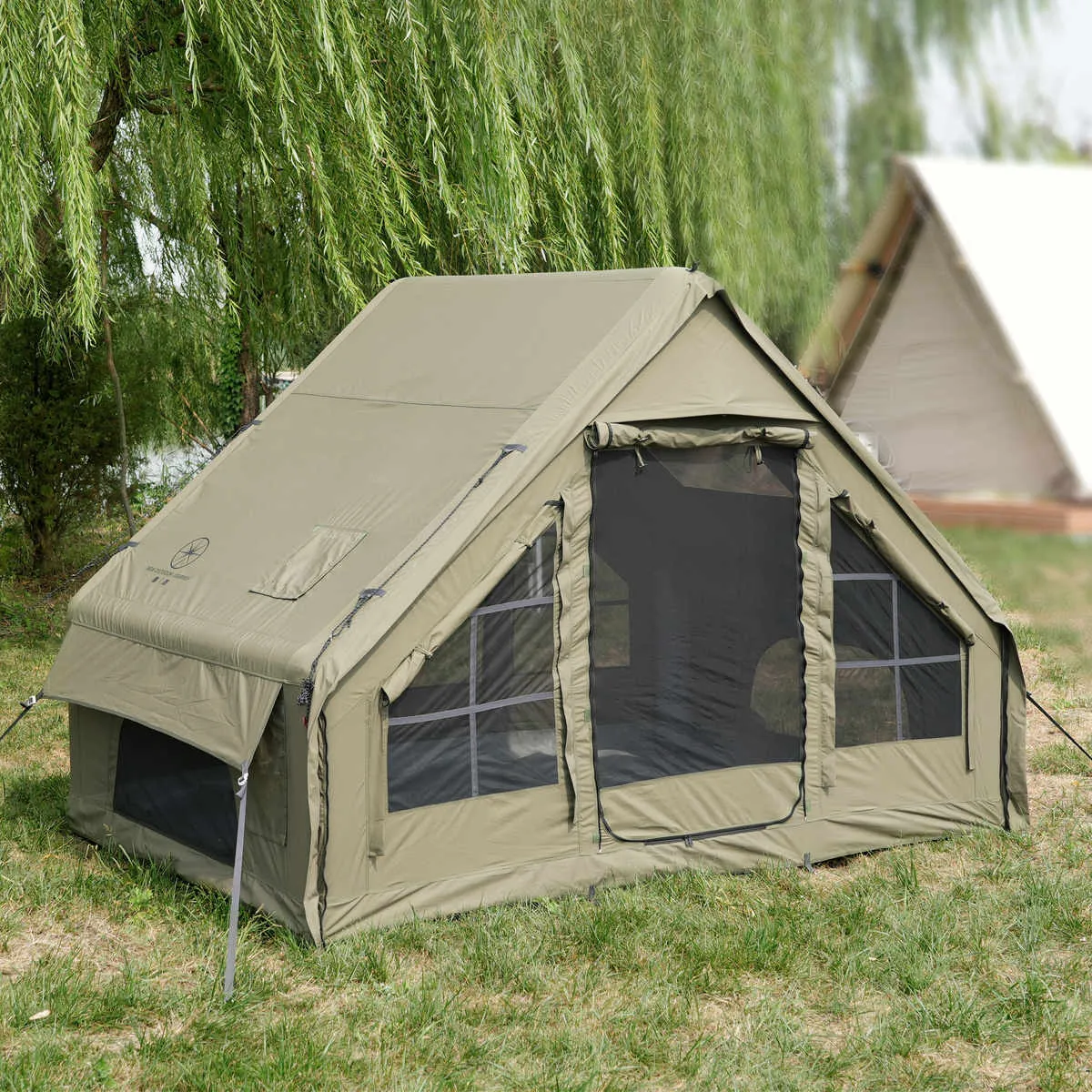 Inflatable Air Tent Waterproof UV Protection Camping Tent Outdoor