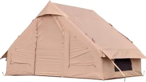 Inflatable Camping Tent, 5-8 People Large Space Oxford Cloth Waterproof Easy Set Up Instant Tent, without Tent Pole Instant Family Tent for Hiking and