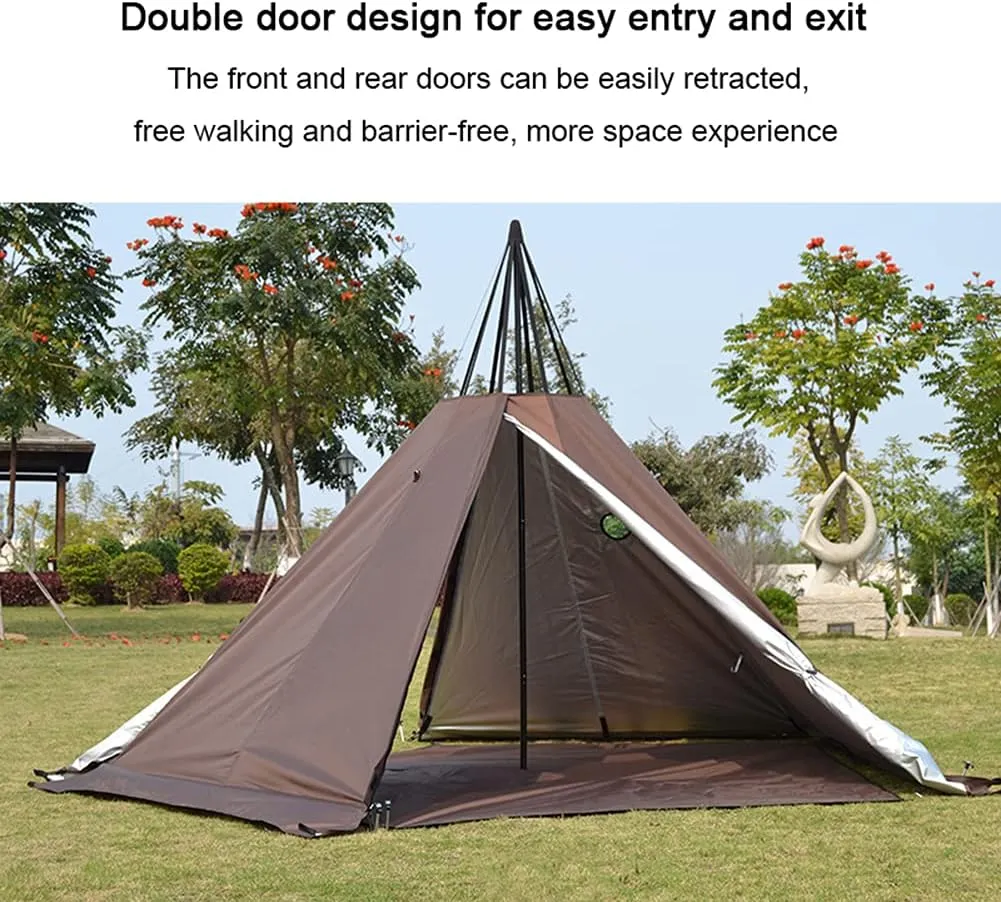 Instant Automatic Pop Up Camping Tent Easy Set Up Family Tent Perfect for Beach, Outdoor, Traveling,Hiking,Camping, Hunting, Fishing