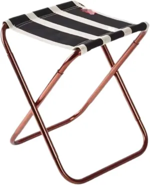 IRYZE Outdoor Chair Folding Camping Chair Outdoor Folding Chair Camping Chair Fishing Picnic BBQ Seat Ultralight Fishing Chair Aviation Aluminum Folding Stool Camping Chair Foldable Chair
