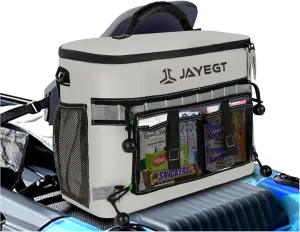 Kayak Cooler Behind Seat - Waterproof Cooler Bag Compatible with Lawn-Chair Seat Kayak，Kayak Accessories Camping Cooler, Portable Ice Chest for Fishing, Beach, Travel,Picnic, Cooler Leak-Proof