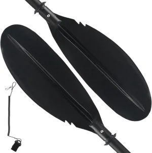 Kayak Paddles for Adults，Retractable Adjustable Paddle71inch-100inch Made of Thickened Stainless Steel Tube and Comfortable Foam Handle.