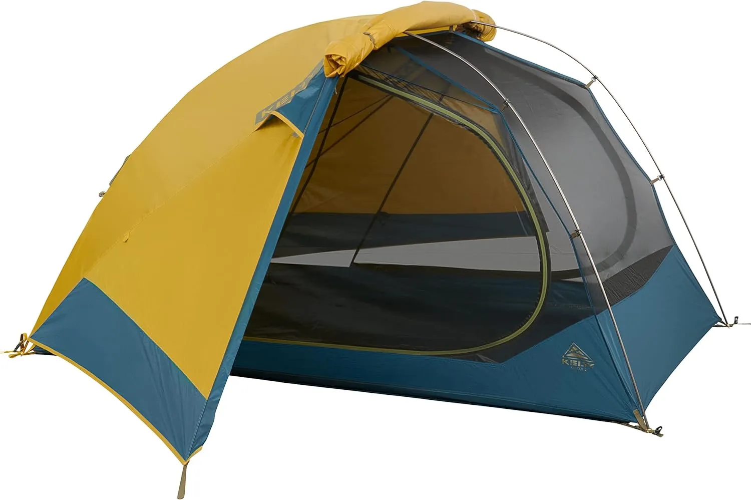 Kelty Far Out Backpacking Tent   Tent Footprint Package, 2 or 3 Person Capacity, Backpacking Starter Kit and Camping Shelter, Stuff Sack Included