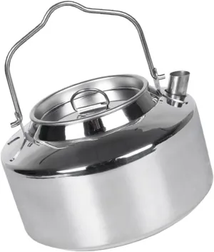 KESYOO Camping Kettle Heater Portable Electric Kettle Stoves Electric Kettles Teapot Cookware Camping Stove Gas Portable Dispenser Toaster Cup Car Silver Stainless Steel