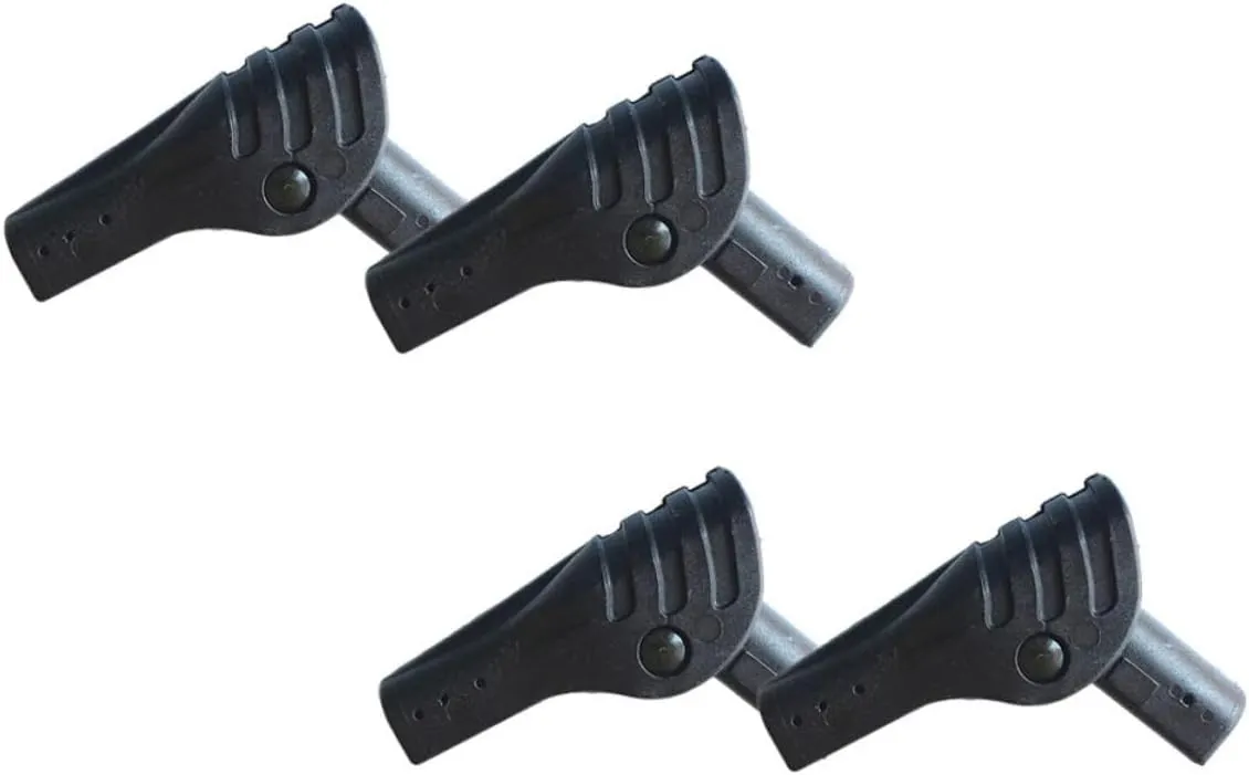 KICHOUSE 4Pcs Tent Connector Support Rods Folding Joint Accessories for Outdoor Tents Joint Durable Repair Parts for Camping and Recreation