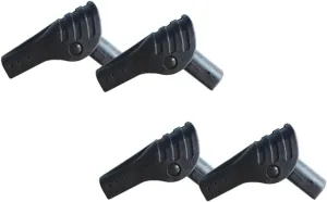 KICHOUSE 4Pcs Tent Connector Support Rods Folding Joint Accessories for Outdoor Tents Joint Durable Repair Parts for Camping and Recreation