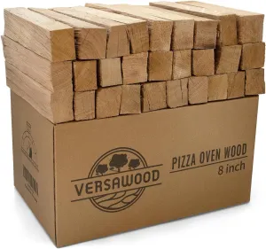 Kiln-Dried Oak Wood for Pizza Ovens - Ideal for Ooni, Gozney, Solo Stove and More - Approx. 15lbs (Oak Wood, 8 inches)