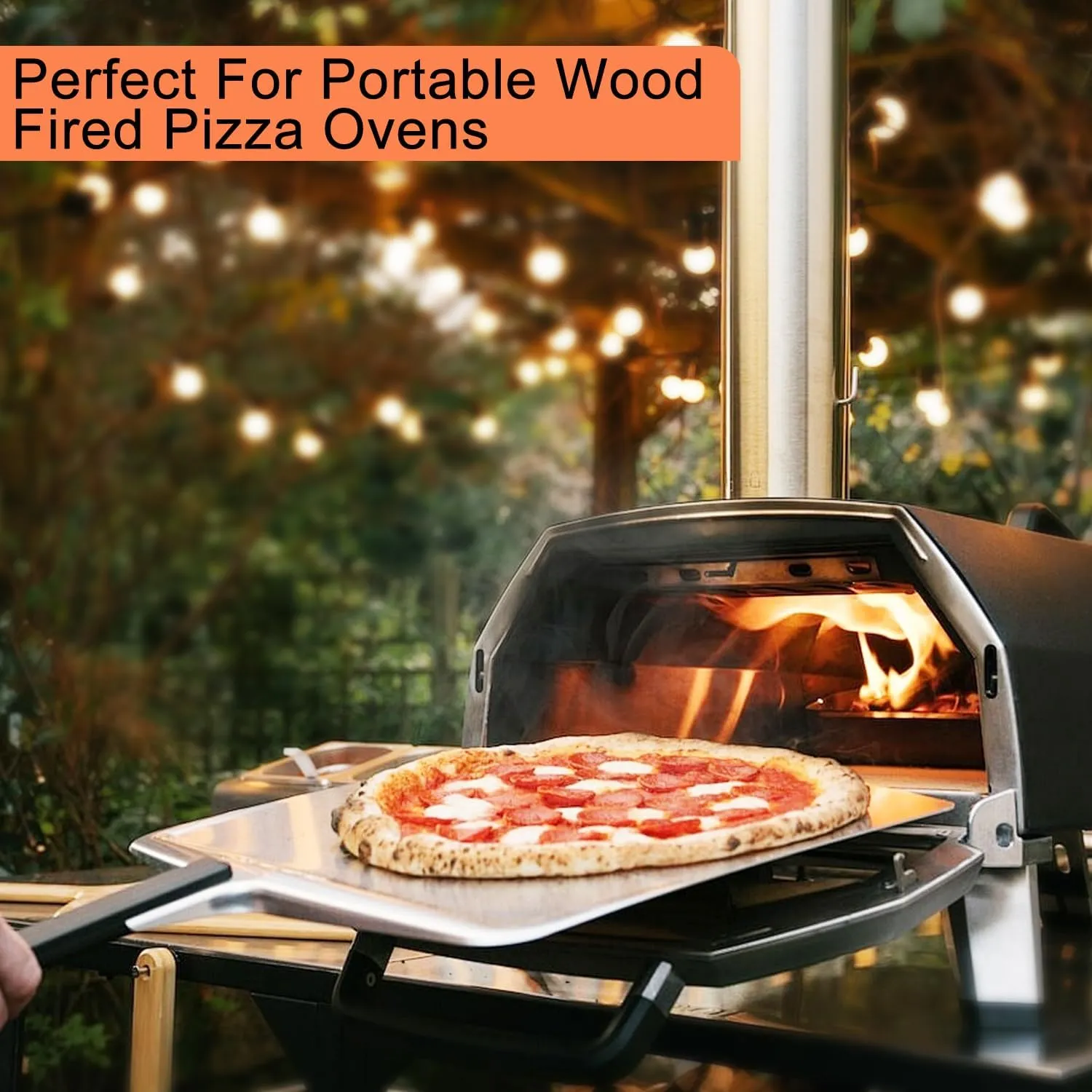 Kiln-Dried Oak Wood for Pizza Ovens - Ideal for Ooni, Gozney, Solo Stove and More - Approx. 15lbs (Oak Wood, 8 inches)