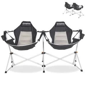 KingCamp ORCHID C30 Double Hammock Camping Chairs with Adjustable Seat