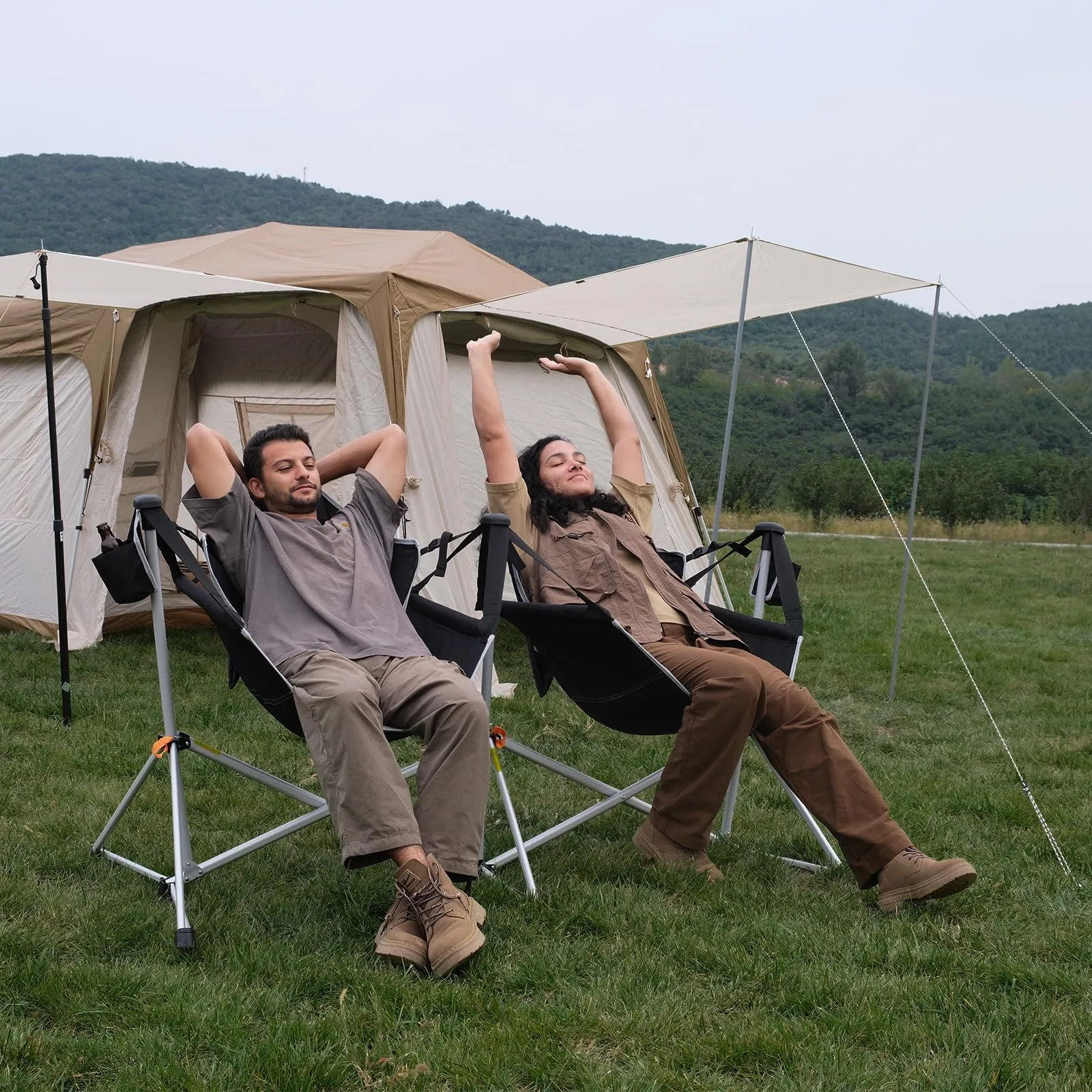 KingCamp ORCHID C30 Double Hammock Camping Chairs with Adjustable Seat