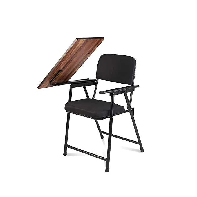 Laika C62 Folding Study Chair with Cushion and Writing Pad