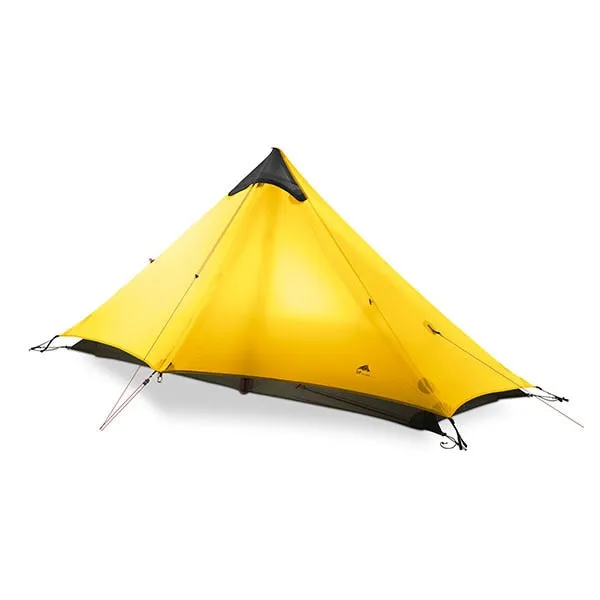 LanShan Silicone For Camping 1 Coated Single Man 1 Backpacking Gear 3 On-demand assistance 15D 3F Hiking Trekking UL Season Person Low-priced Tent Ultralight