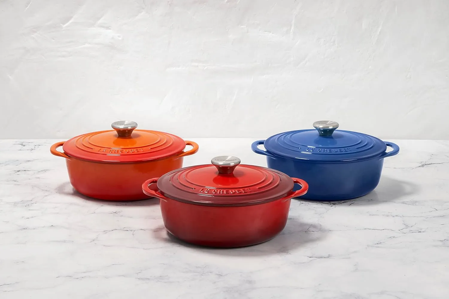 Le Creuset Enameled Cast Iron Shallow Round Oven, 2.75 Qt., Marseille