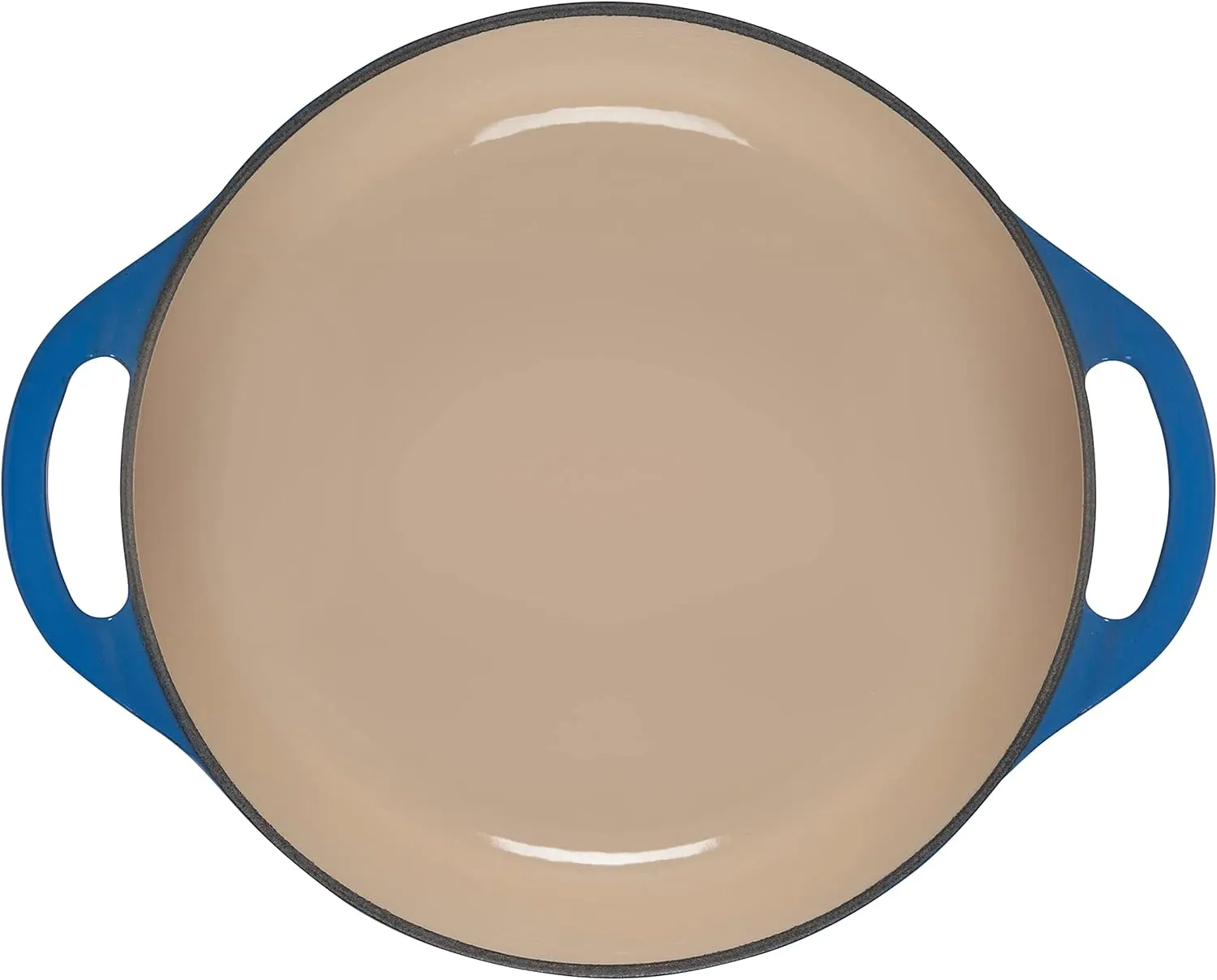 Le Creuset Enameled Cast Iron Shallow Round Oven, 2.75 Qt., Marseille