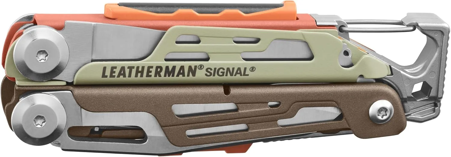 LEATHERMAN, Signal, 19-in-1 Multi-tool for Outdoors, Camping, Hiking, Fishing, Survival, Durable & Lightweight EDC, Made in the USA, Mesa Verde