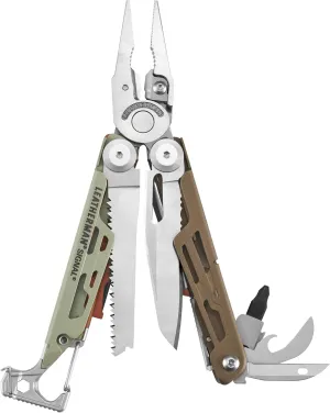 LEATHERMAN, Signal, 19-in-1 Multi-tool for Outdoors, Camping, Hiking, Fishing, Survival, Durable & Lightweight EDC, Made in the USA, Mesa Verde