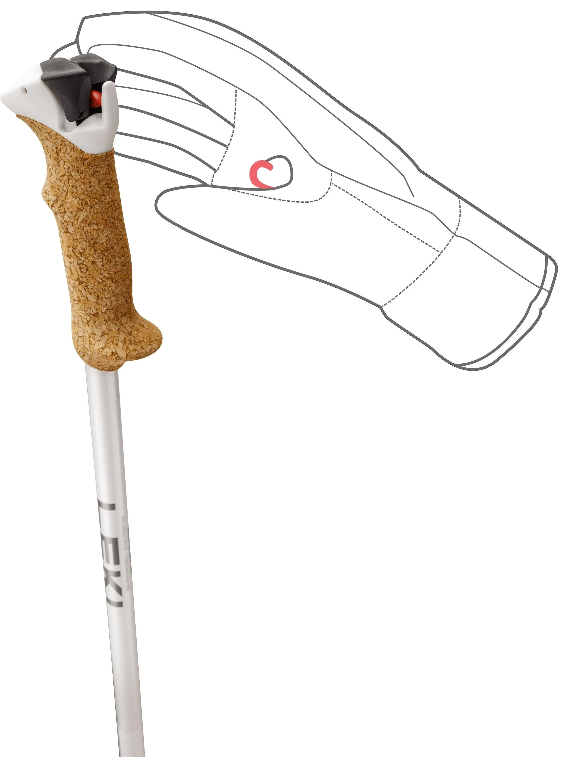 Leki Stella S Ski Pole