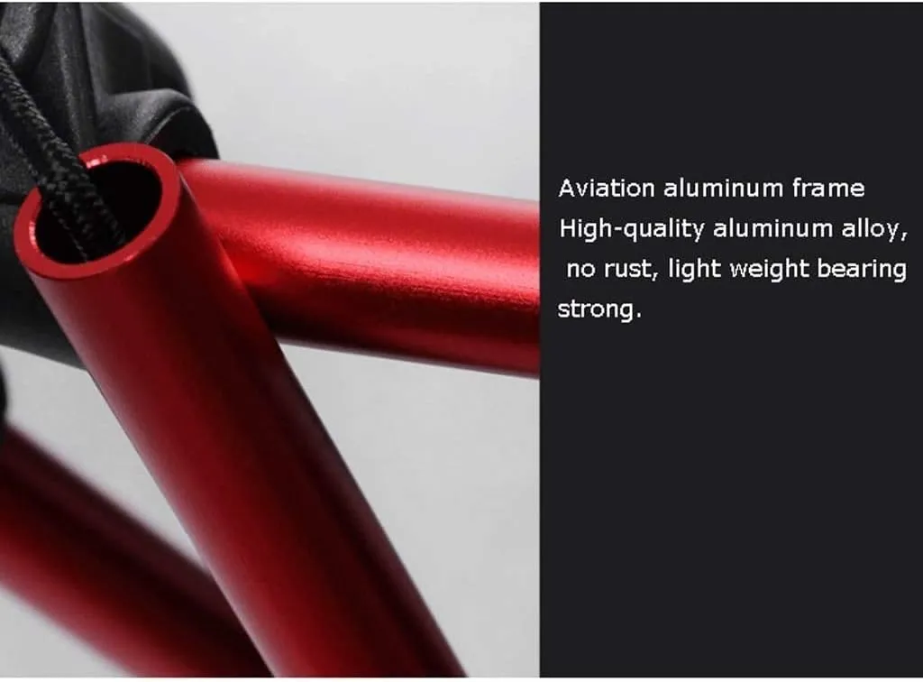 Lightweight Camping Chair Portable Camping Chair Outdoor Lightweight Aluminum Moon Chair Leisure Camping Fishing Chair Folding Stool Outdoor Hiking (Color : B)
