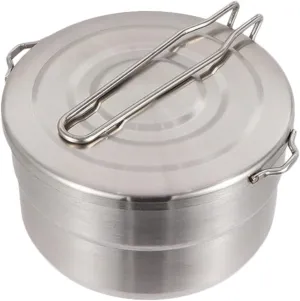 Lightweight Hiking Pot Portable Camping Cookware Foldable Stove Pot Bento for Outdoor Cooking for Camping Hiking and Picnics