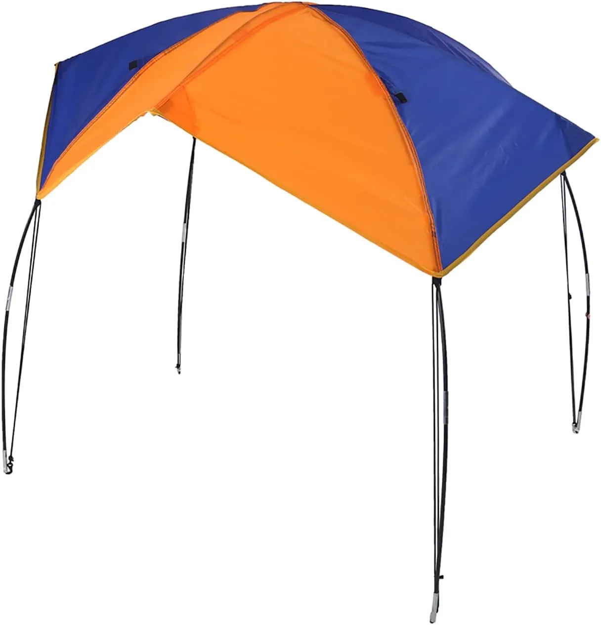 Lightweight Inflatable Boat Kayak Awning Cover, Waterproof and UV Protection, Stable and Firm, Easy to Assemble, Lightweight Portable, Extra Function, Boat Sun Shelter, (68347 Awning (2 people)))