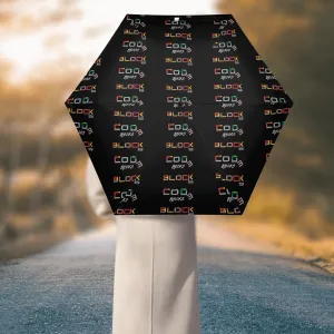 Lightweight Manual Folding Umbrella Printing Outside