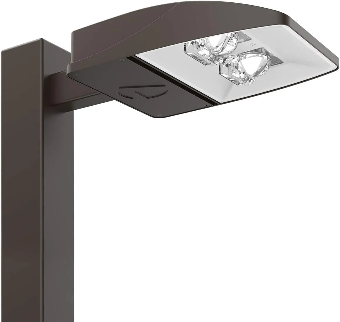 Lithonia Lighting Outdoor ESX1 LED P4 4000K Type 3 Optic MVOLT Universal Pole Mounting Bi-Level Area Light in Bronze