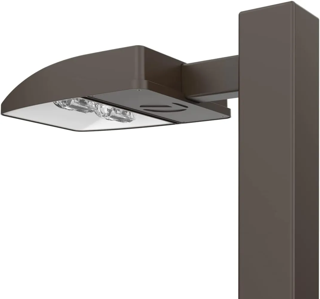 Lithonia Lighting Outdoor ESX1 LED P4 4000K Type 3 Optic MVOLT Universal Pole Mounting Bi-Level Area Light in Bronze
