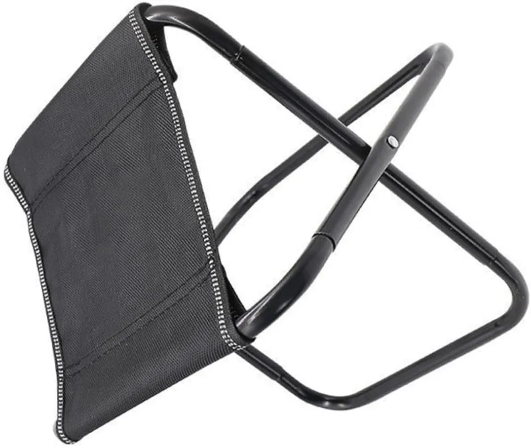 Luxshiny Folding Stool for Adults Portable Camping Chair Lightweight Easy to Carry Nonslip Outdoor Stool