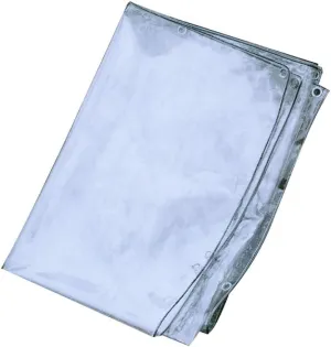 LXB Outdoor Multipurpose Tarpaulin-Tarpaulin PVC Waterproof Transparent Rainproof Cloth W/Reinforced Edges Eyelets for Sun Room/Balcony/Window/Garden,1Mx2M
