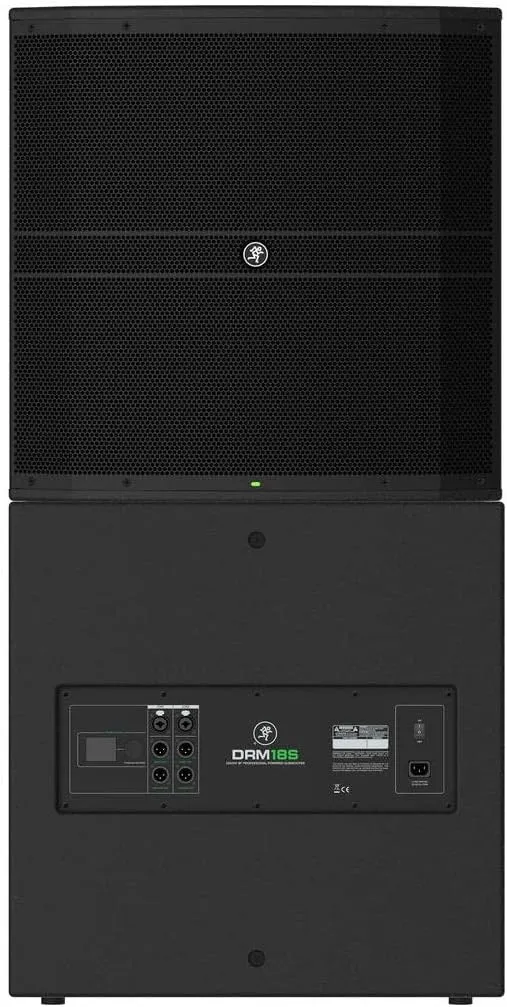 Mackie DRM18S 18" Professional Powered Subwoofer, 2000W Peak